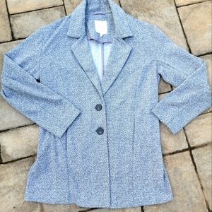 Avec Les Filles Herringbone Blazer Jacket S